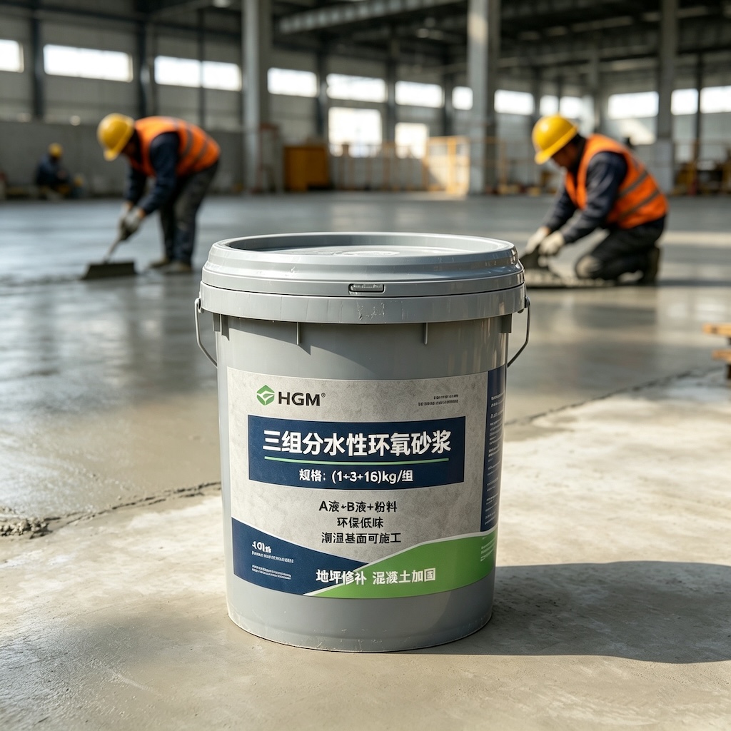 涪城三组份水性环氧砂浆